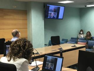 El Juzgado de lo Contencioso-Administrativo número 1 de Pamplona celebra el primer juicio telemático en Navarra